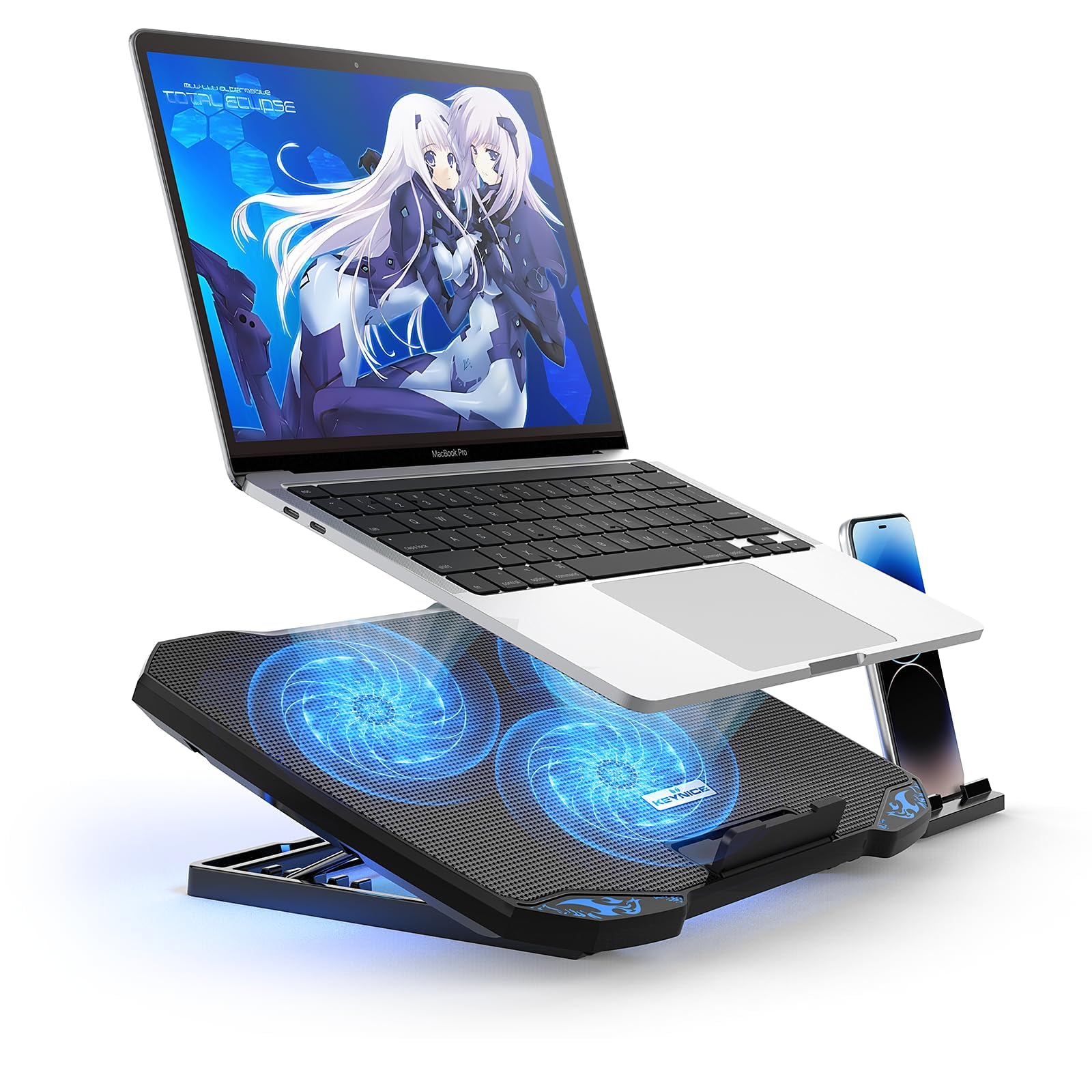 Amazon.co.jp: KEYNICE ノートパソコン 冷却パッド 冷却台 【強力冷却
